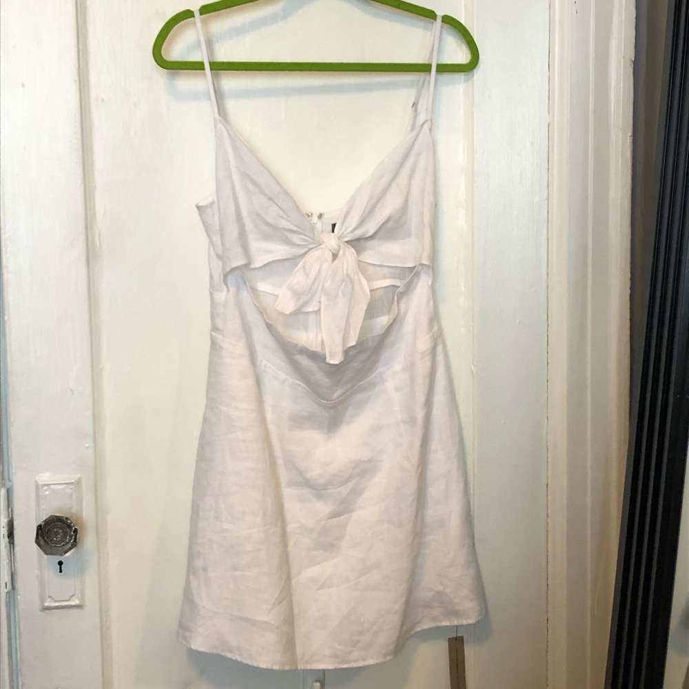 Reformation White Mini Dress - Picture 4 of 6